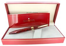 CIRCA 1996 SHEAFFER CREST FLAME RED TWIST ACTION BALLPOINT PEN MINT NEVER USED picture