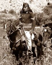 Antique Reproduction 8X10 Photograph Print of Apache Indian Sergeant of Scouts picture
