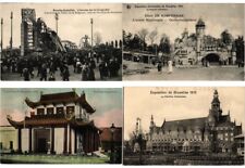 EXPOSITION BRUSSELS BRUSSEL Belgium 400 Vintage Postcards (L6175) picture