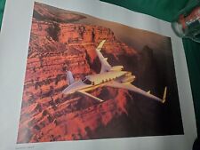 Beechcraft Starship PRINT over Canyon  picture