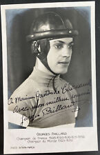 Mint Real Picture Postcard George Paillard Cyclist Autographed World Champion 29 picture