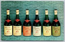 Rutherford California~Beaulieu Vineyard~Sherries & Wines in Bottles~1950s PC picture
