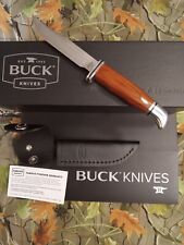 New 2024 Buck Knives 102 Woodsman Heritage Pro Series fixed D2 steel Cocobolo picture