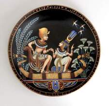 The Legend of Tutankhamun Collector Plate COA Pamphlet Egypt King Princess Nile picture