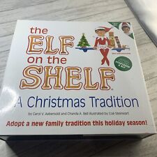 The Elf On The Shelf Blue Eyed Boy Doll Light Skin Christmas Story Book & Doll picture
