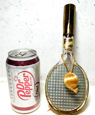 Vintage Novelty Karoff Tennis Racket Love All Eau De Cologne Bottle/ Perfume picture