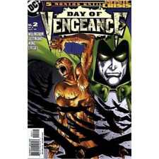 Day of Vengeance #2 in Near Mint minus condition. DC comics [e/ picture
