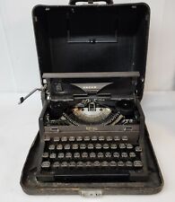 Vintage 1947 Royal Arrow Portable Typewriter with Case Missing Turning Knobs picture