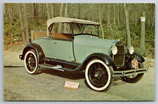 Vintage Postcard Car 1928 Ford Roadster -3830 picture
