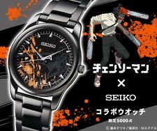 Pre-Order Chainsaw Man x SEIKO Collaboration Wristwatch Stainless Steel Quartz picture