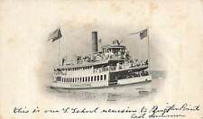c1905 Steamship Ferry Commodore Antique Passengers People P133 picture