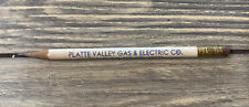 Vintage Platte Valley Gas and Electric Co Bottled Gas and Sharpened Pencil picture