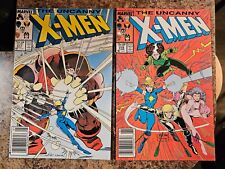 X-Men #217 & 218 (1987) Newsstand Juggernaut - Lot Of 2 Marvel Comics VF +/- picture