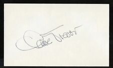 Claire Trevor d2000 signed autograph auto 3x5 Cut American Actress in Key Largo picture