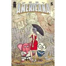 Post Americana #5 in Near Mint + condition. Image comics [u& picture