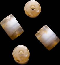 CERTIFIED AUTHENTIC Ancient 1500 years old Asian Chung Dzi Agate Stone Bead wCOA picture