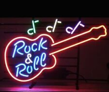 Rock And Roll Guitar Neon Light Sign 17