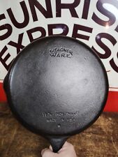 Fully Restored Wagner No 10 Cast Iron Skillet Frying Pan 12
