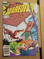 Lot of 2 Marvel Daredevil #211 & 212 copper comic books 1984 Mazzucchelli art picture