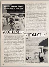 1959 Print Ad Voightlander Vitomatic Electric Eye 35mm Cameras Bohm Chicago,IL picture