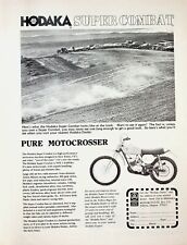 1974 Hodaka Super Combat Motocross - Vintage Motorcycle Ad picture