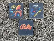 Bally Fathom Pinball Machine Playfield Plastic Coin Door Free Play Inserts NEW picture