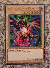 Yugioh HAC1-EN003 Red-Eyes Black Dragon 1st Edition Ultra Parallel Rare MINT 10 picture