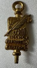Quill And Scroll I.H.S.H.S.J. Advertising Manager Vintage Lapel Pin Pendant picture