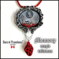 magic talisman effective power amulet goth pendant necklace wicca pendant mirror picture