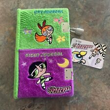 Vintage The Powerpuff Girls Cartoon Network 2000 Y2K Diary Journal Day Night picture