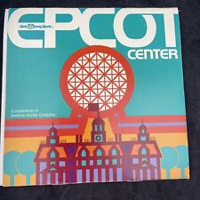 Vintage Epcot Center Brochure Kodak Wheel Dial Guide Map 1983 picture