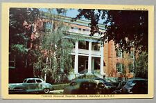 Postcard Frederick MD - c1940s Frederick Memorial Hospital picture