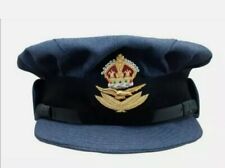 WAAF Hat Women's Auxiliary Air Force Peaked Cap WWII WW2 Ladies Officer Hat picture