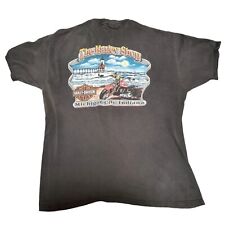Vintage 2000 Harley Davidson Michigan City, Indiana T-Shirt Size XL picture
