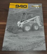 Mustang 940 Compact Loader Specifications Brochure Prospekt picture