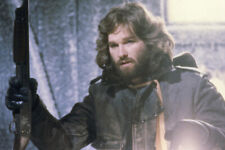Kurt Russell in The Thing with gun shining torch 24x36 Poster picture