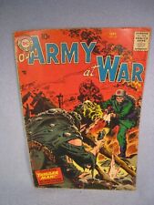 Rare Vintage 1957 10 Cent Our Army At War Comic #62 picture