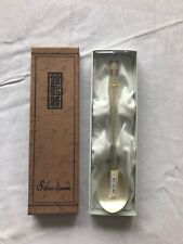 Silver Spoon Chopstick Combo Ag 700 75g Vintage New In Box. picture