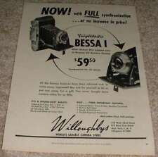 1953 Voigtlander Bessa I Camera Ad, Synchronization picture