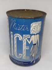 Vintage Mister Ice Canned Ice - Full No Dents & Nice Label picture