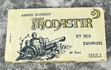 Armee D'Orient Monastir Environs Postcard Book of 20 Vintage -French, Turkey WWI picture