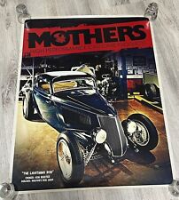 RARE - 24X19 MOTHERS PRODUCTS LIGHTNING HOT ROD POSTER picture