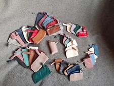 Vintage NOS 45 Piece Leather Handmade Lighter Covers Various Sizes And Colors picture