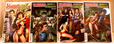 Vampirella Army of Darkness Comic Lot #1+#2+#3+#4 Variant Cover Set VF+/NM 2015 picture