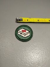 Vintage 1963-1980 Girl Scouts Of America Badge Home Health and Safety Patch (A5) picture