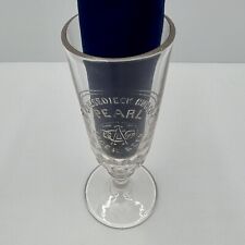 Pre Pro Embossed Beer Glass Griesedieck Pearl Lager Glass picture