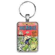 Herbie #11 Cover Key Ring or Necklace The Fat Fury Humor? Comic Book Jewelry picture
