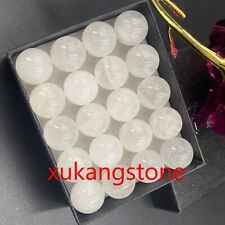 20pc Clear crystal Ball Quartz Crystal Sphere Reiki Healing 15mm+ picture