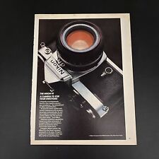 1980 Nikon FE 35 mm Camera Print Ad Original Vintage To Stir Your Emotions picture