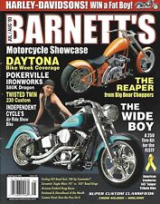 JULY AUGUST 2003 BARNETT'S MAGAZINE CUSTOM MOTORCYCLES WIDE BOY REAPER DAYTONA picture